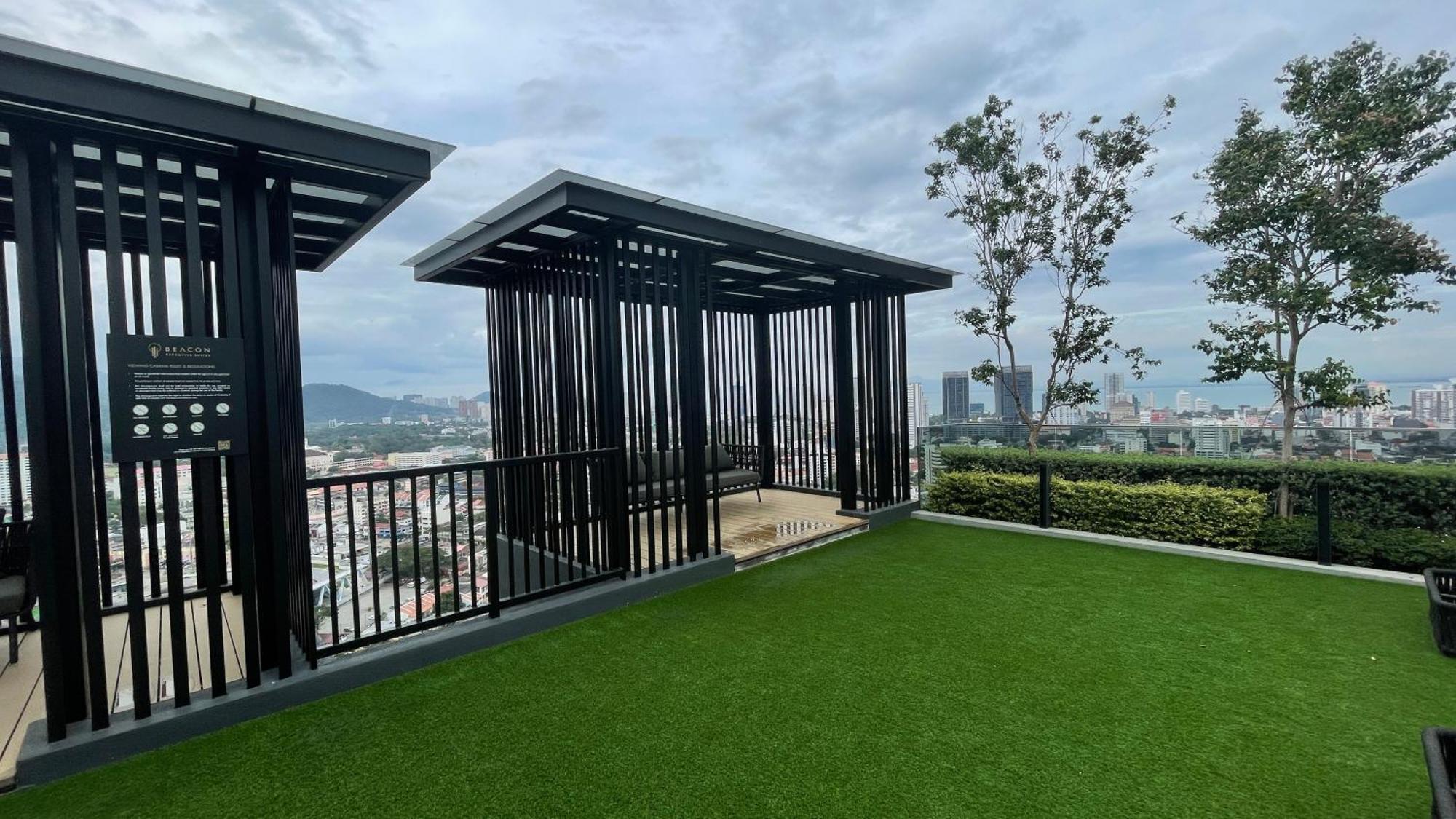 New Georgetown Instagramable 2Br Homestay For 10Pax 无敌美景两房民宿 Beacon Executive Suite Exterior photo