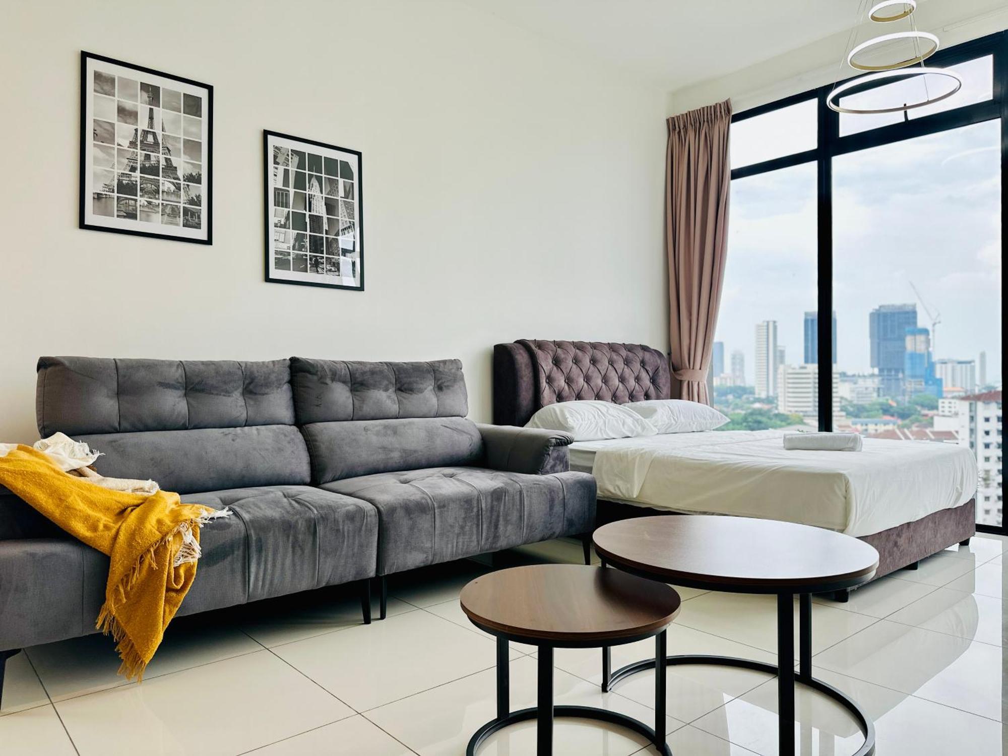 New Georgetown Instagramable 2Br Homestay For 10Pax 无敌美景两房民宿 Beacon Executive Suite Exterior photo